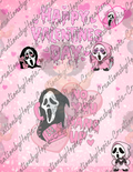 Scary Face Jumbo Card #2