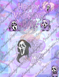 Scary Face Jumbo Card #3