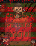 Scary Jumbo Card #1