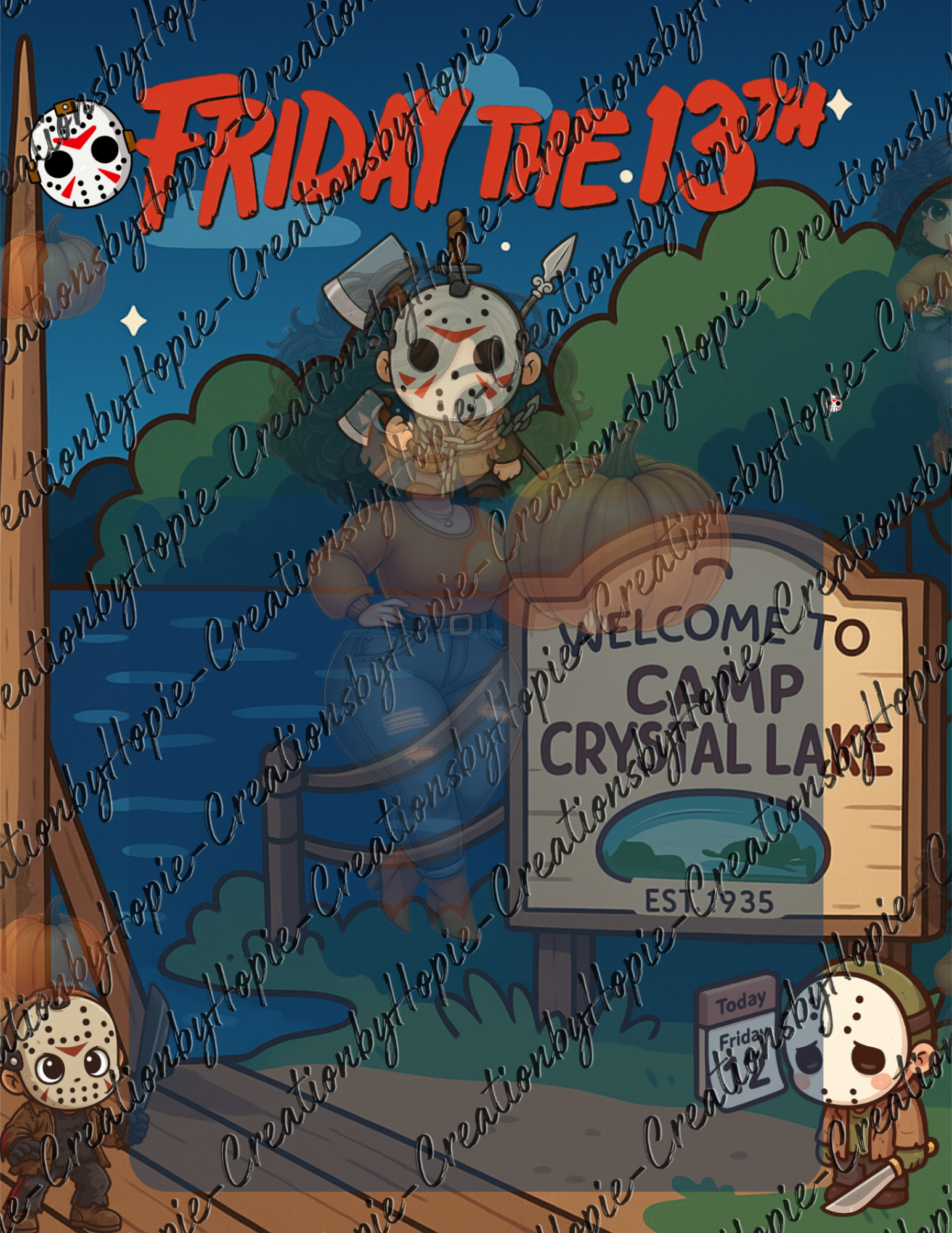 Scary # 3 Activity Board