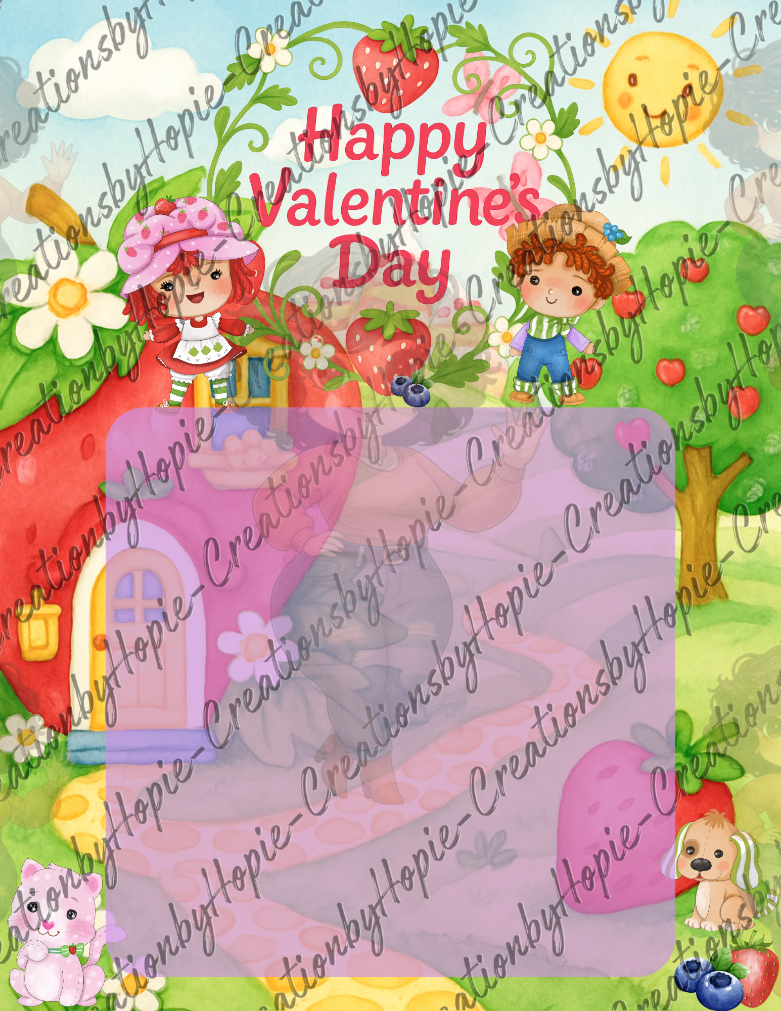 Short Cake Jumbo Card