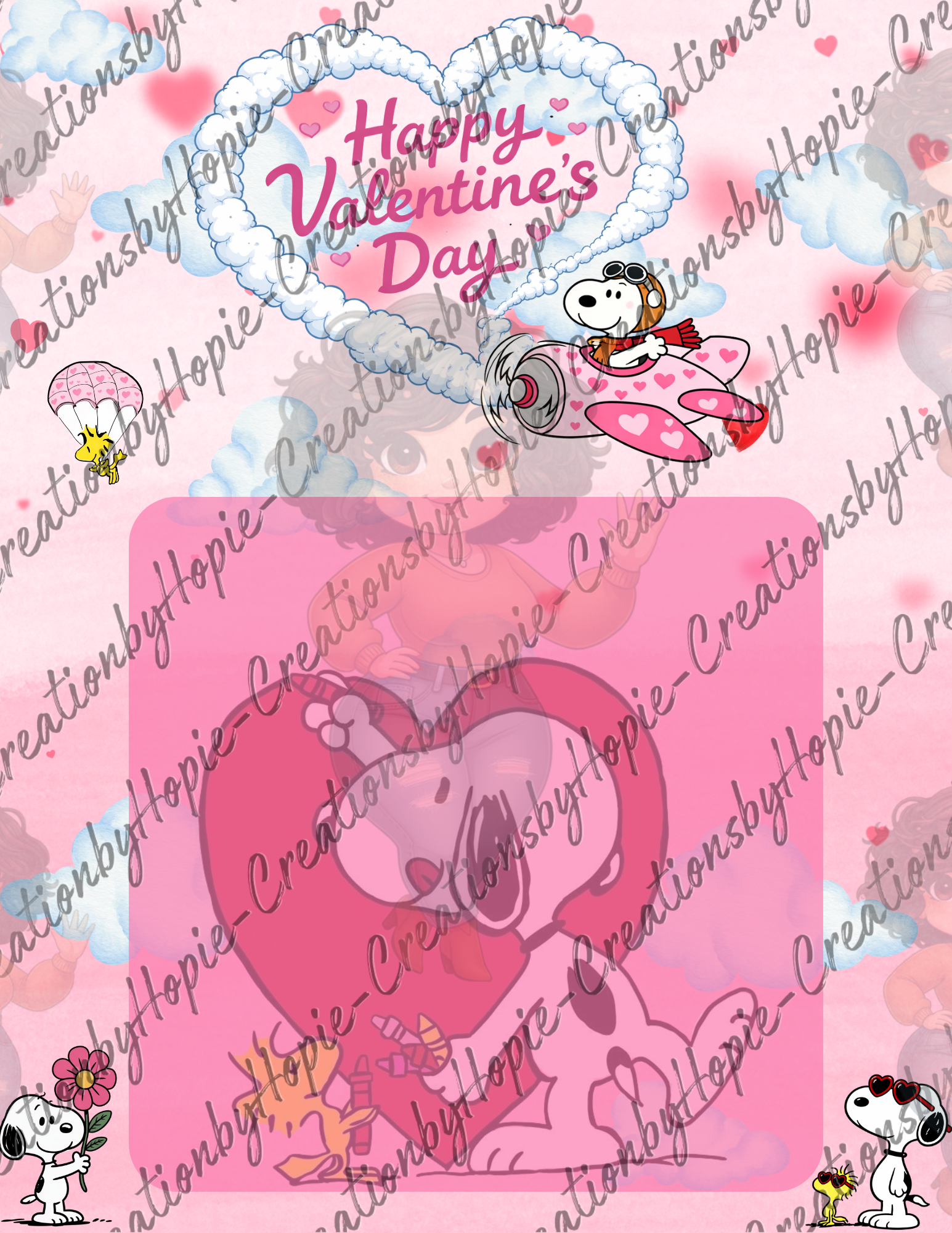 Snoopy Jumbo Card #1
