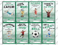 Soccer Valentines Day Cards
