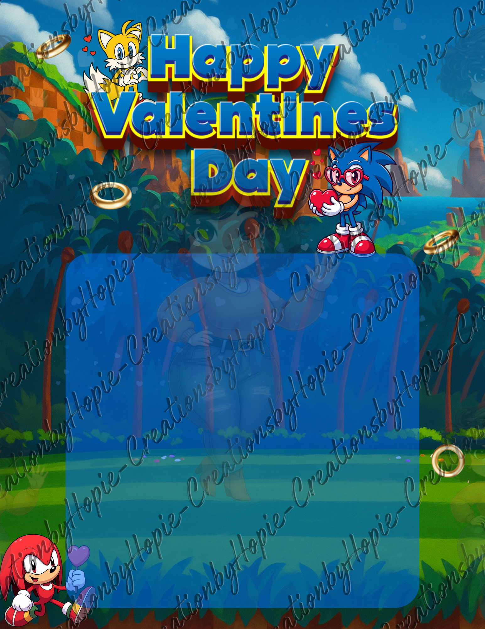 Sonic Jumbo Card