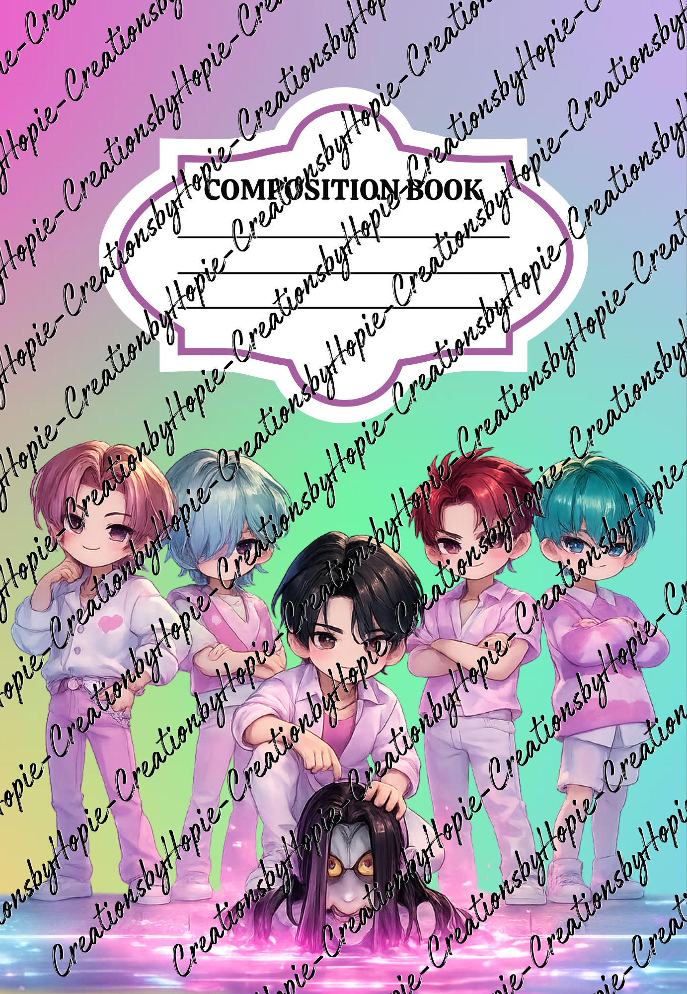 Sonja Boyz Notebook Cover