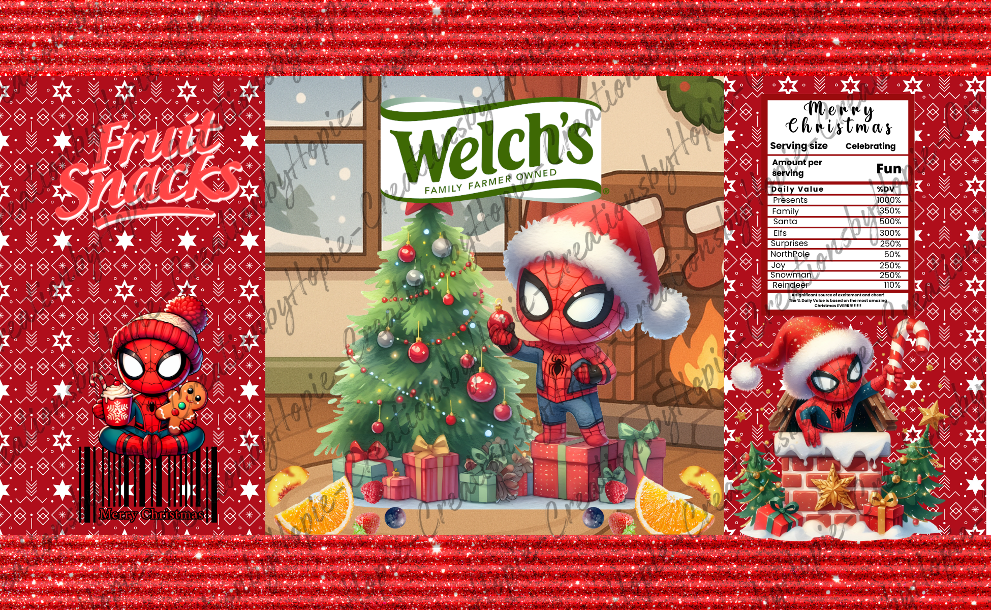 Spider #1 Party Bundle (Xmas)