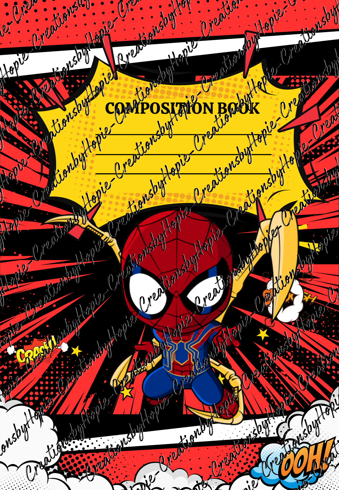 Spider #2 Notebook Cover