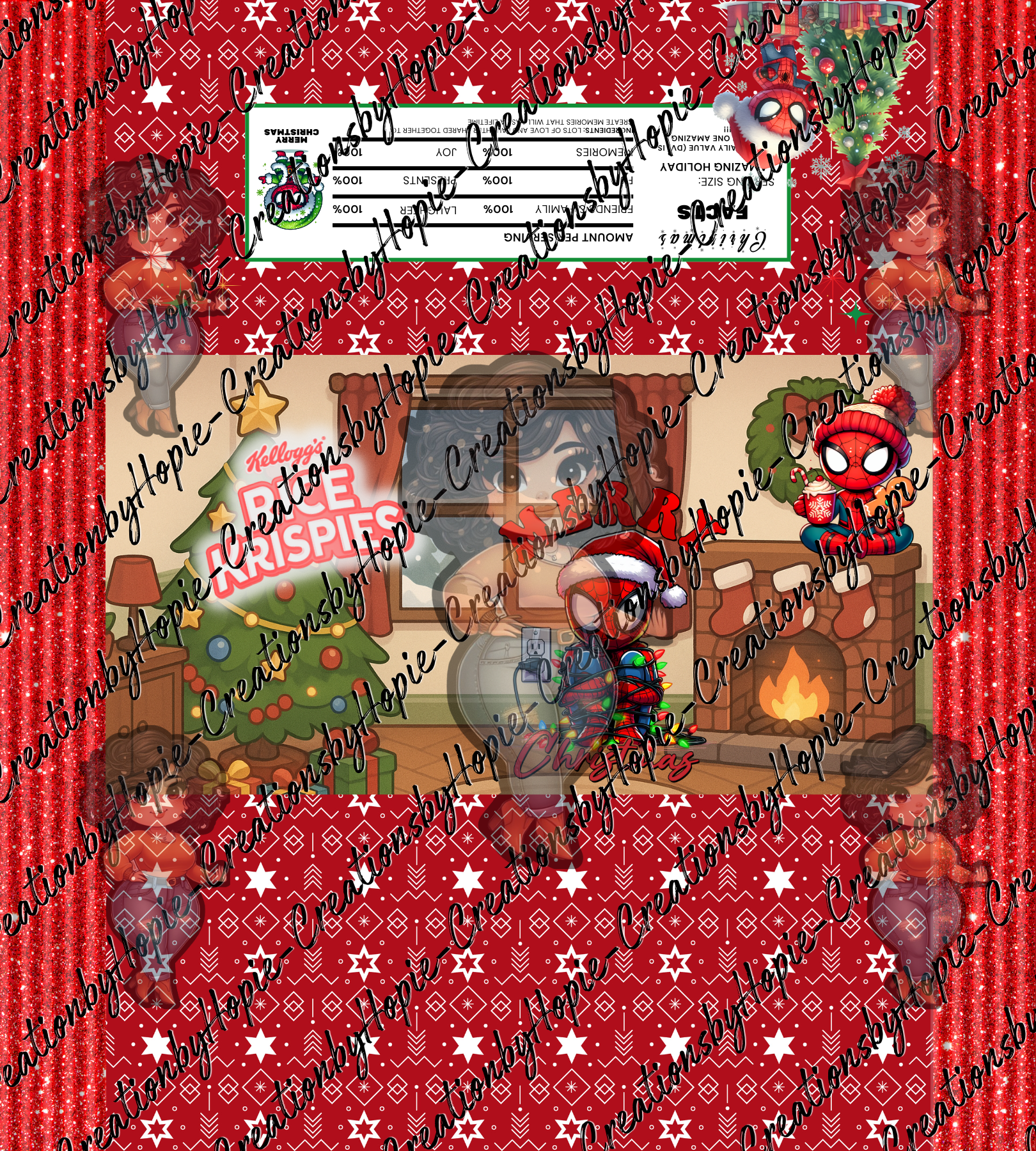 Spider #2 Snack (Xmas)