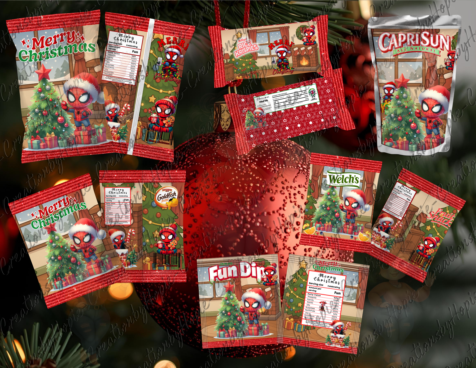 Spider #2 Party Bundle (Xmas)