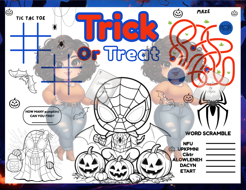 Spider Activity Board