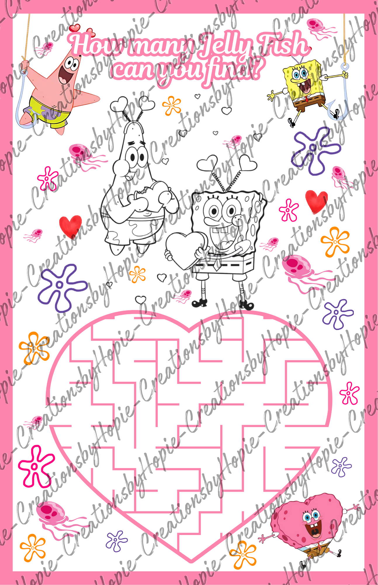 Sponge Mini Activity Card