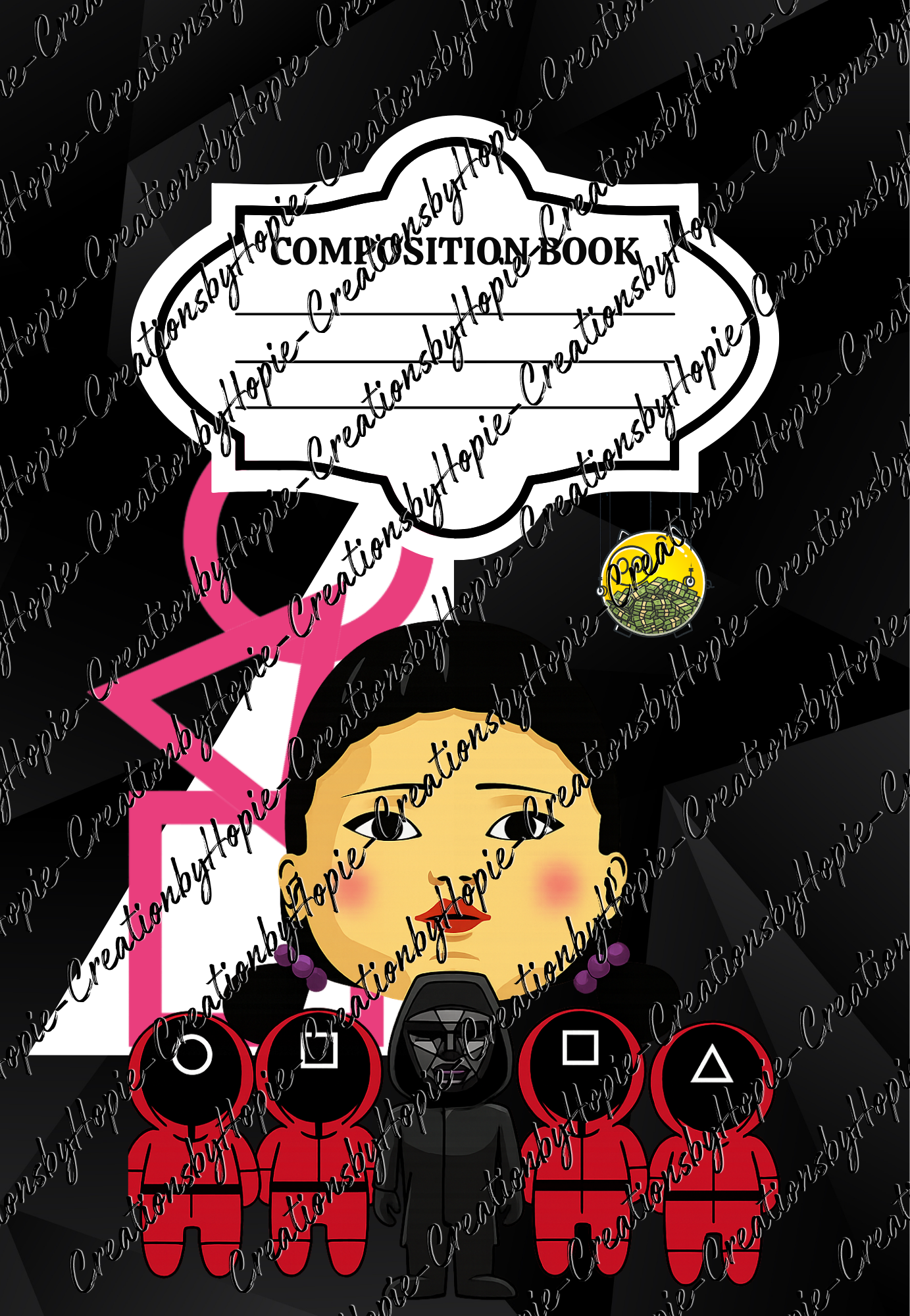 Squid Notebook Cover
