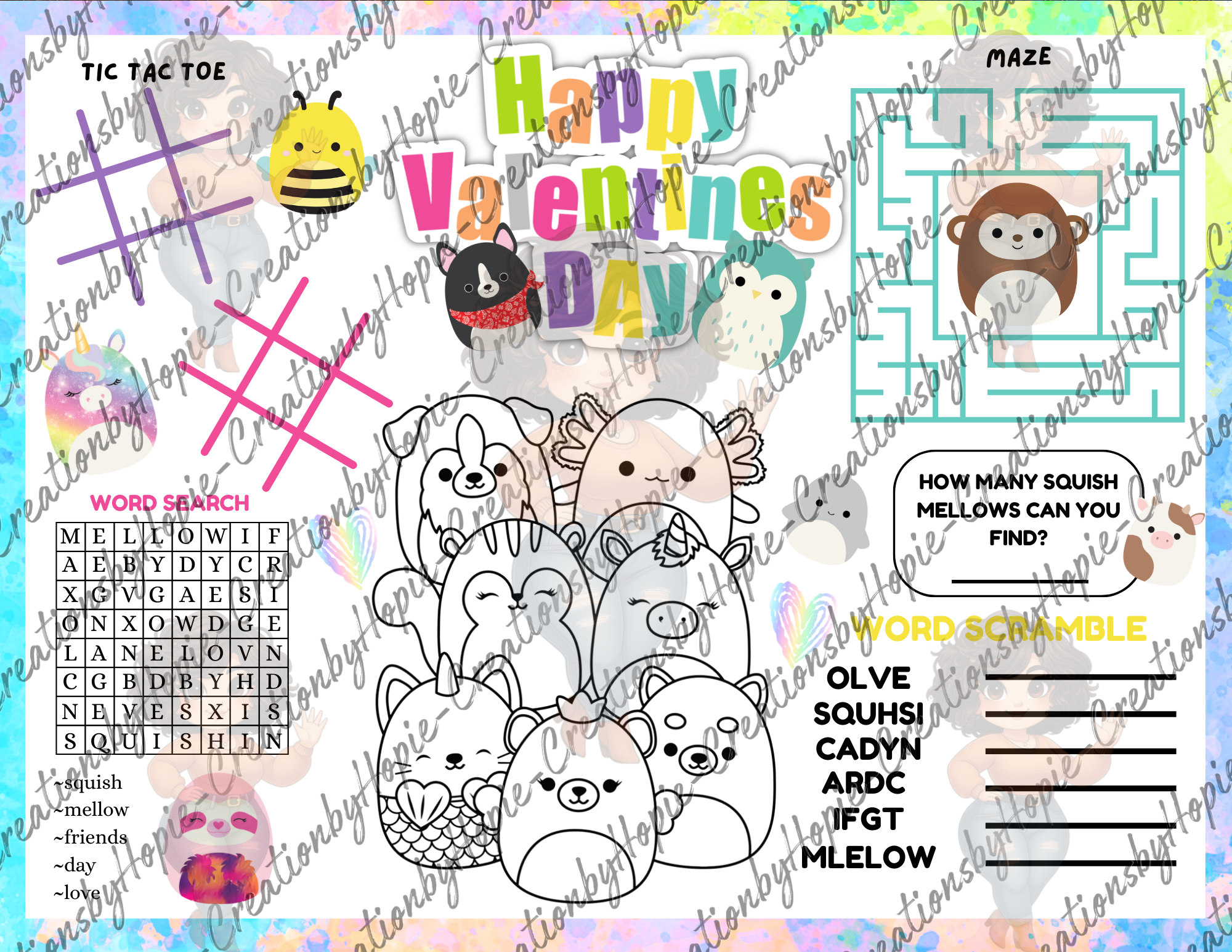 Squish Sheet