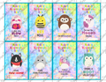 Squish Valentines Day Cards