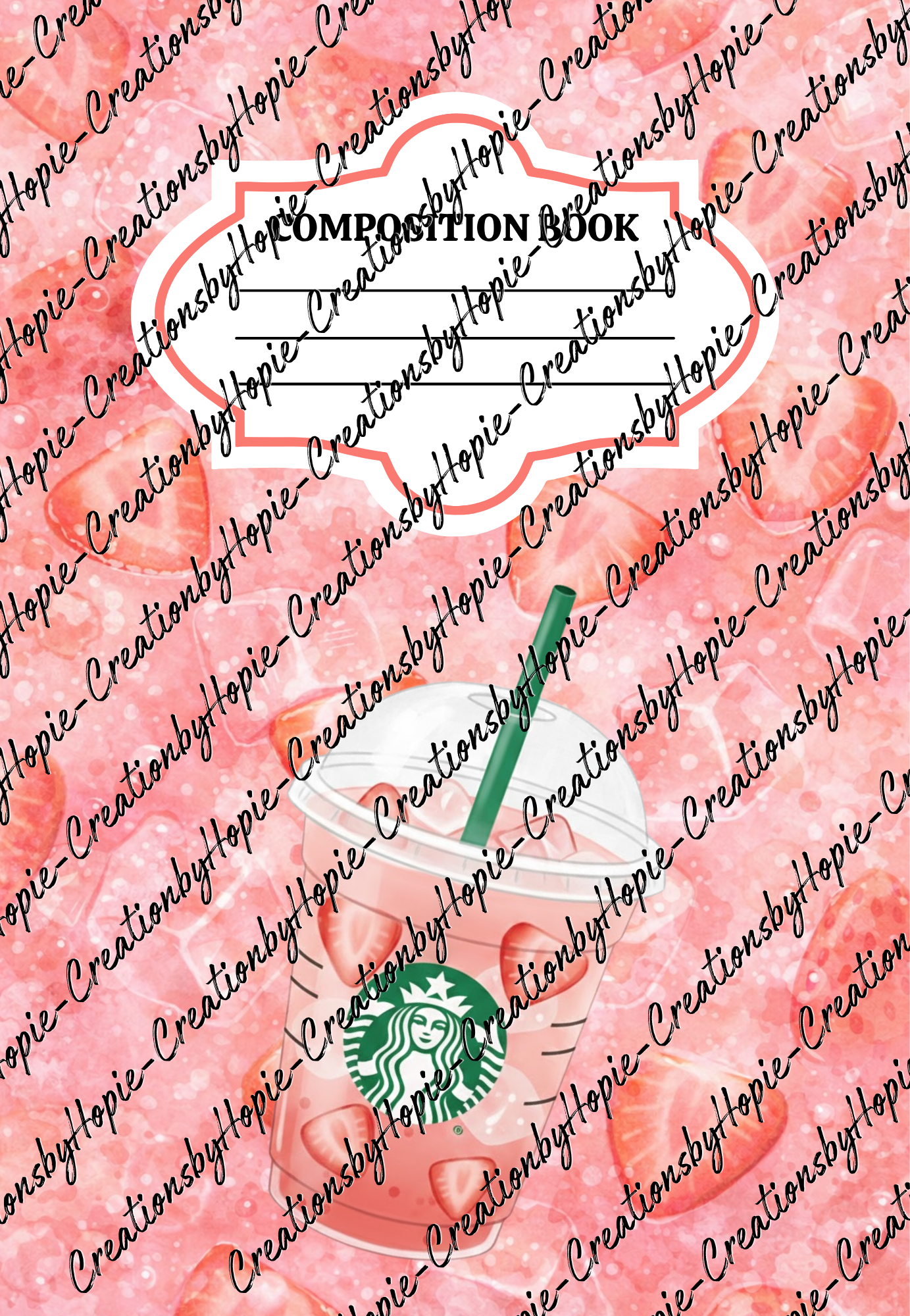 Star Notebook Cover