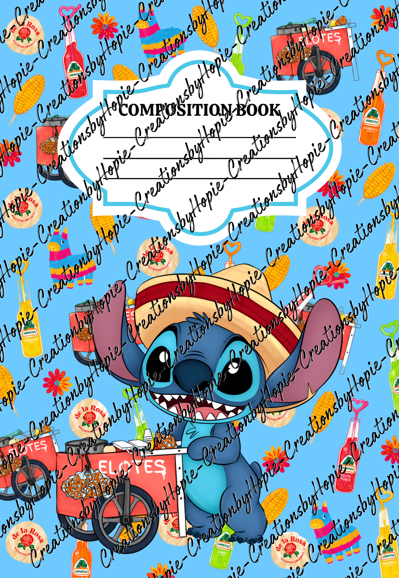 Stitch #2 Notebook Cover