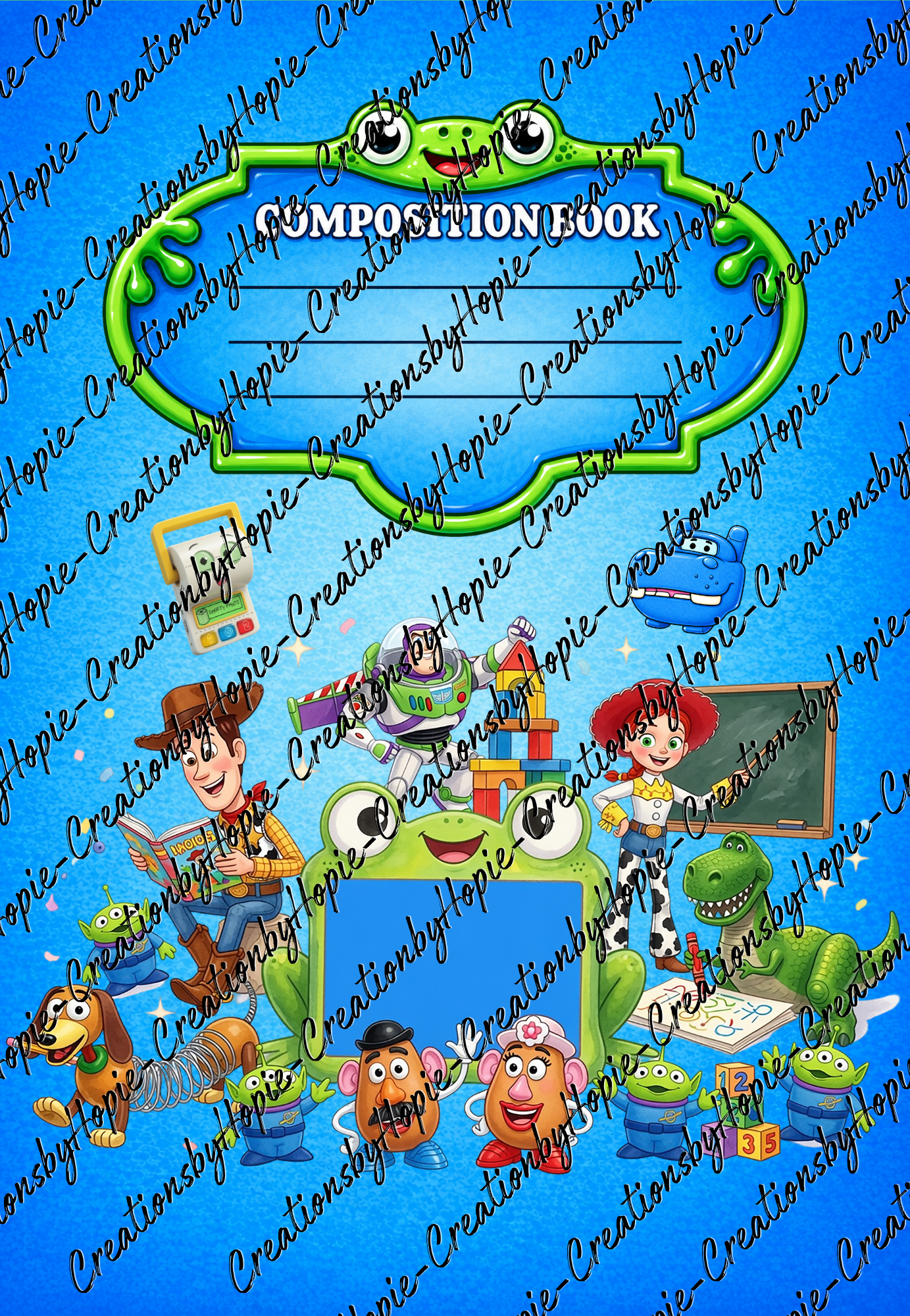 Toy #2 Notebook Cover