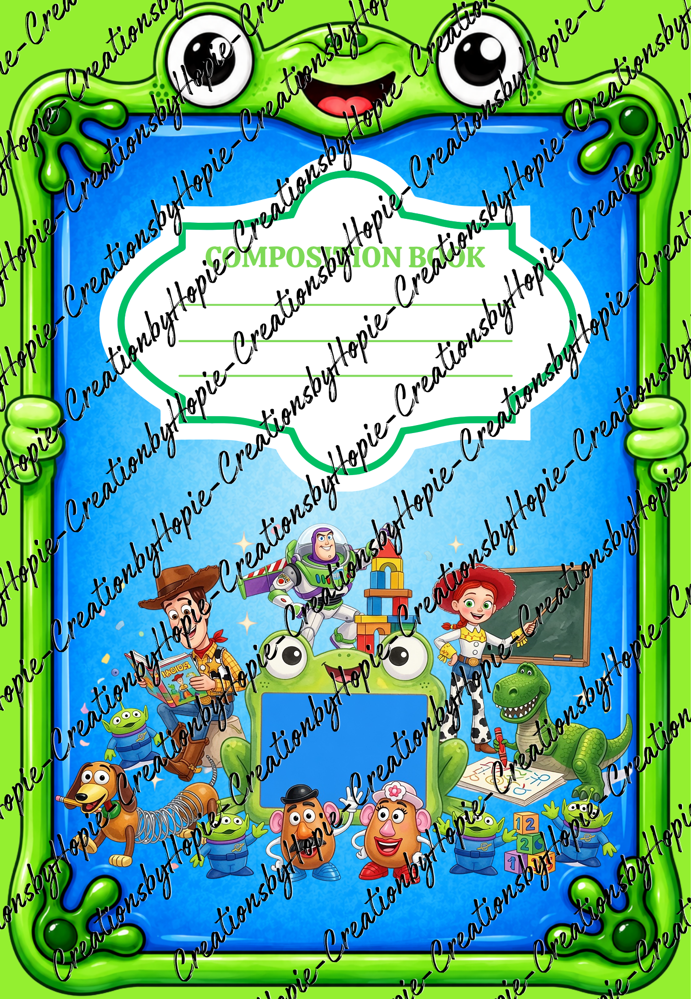 Toy Notebook Cover