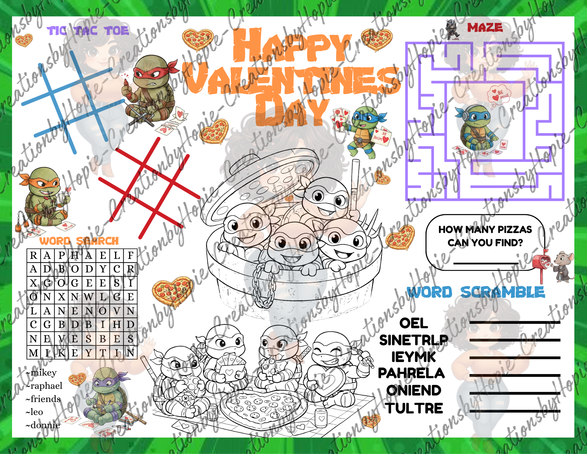 Turtle Sheet #1