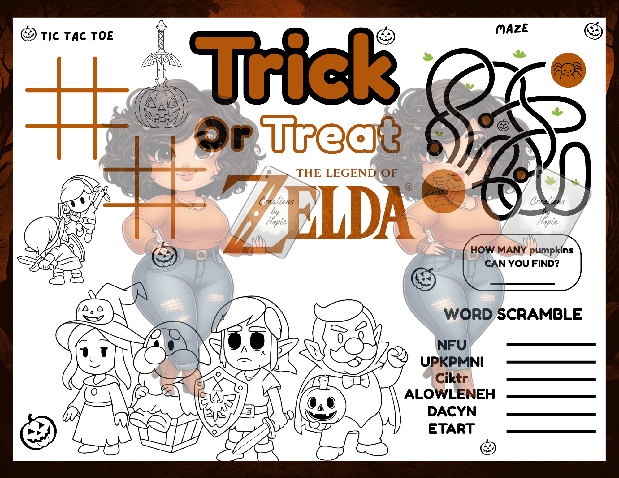 Warrior #3 Activity Board