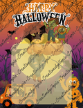 Zombie Jumbo Card